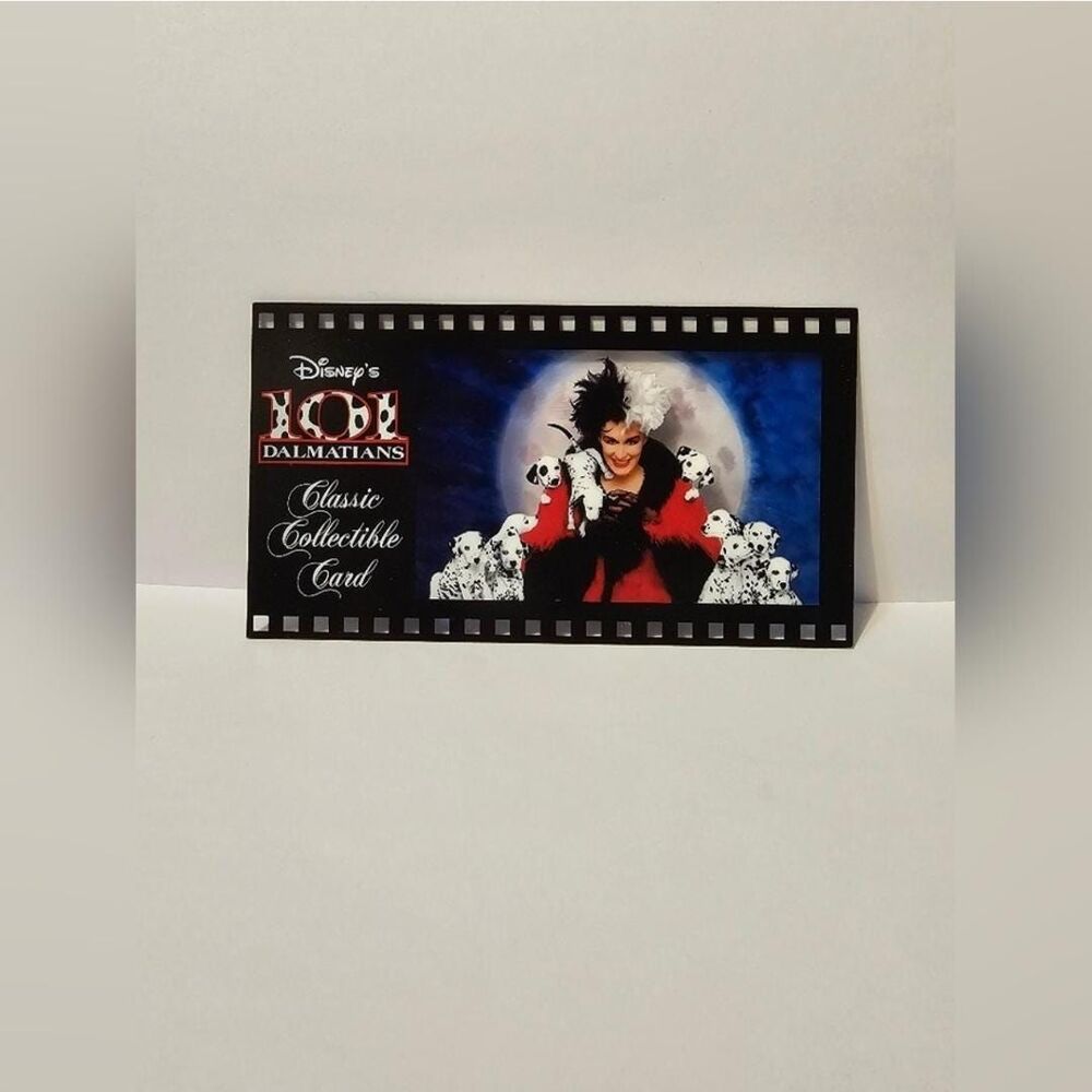 Collectible Vintage Walt Disney Limited Edition Card 101 Dalmatians